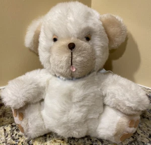"Oso de peluche de colección Chubby Cub Amtoy 1980 peluche blanco juguete de peluche 12""" - Imagen 1 de 11