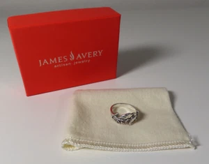 James Avery Love Birds Ring Size 5 - 2 Birds Ring Sterling Silver VTG Retired - Picture 1 of 8