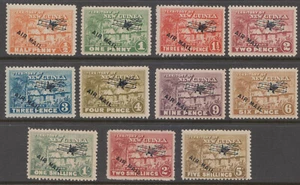 NUEVAS CABAÑAS GUINEA CON CORREO AÉREO A 5/- Estampillada sin montar o nunca montada - Imagen 1 de 2