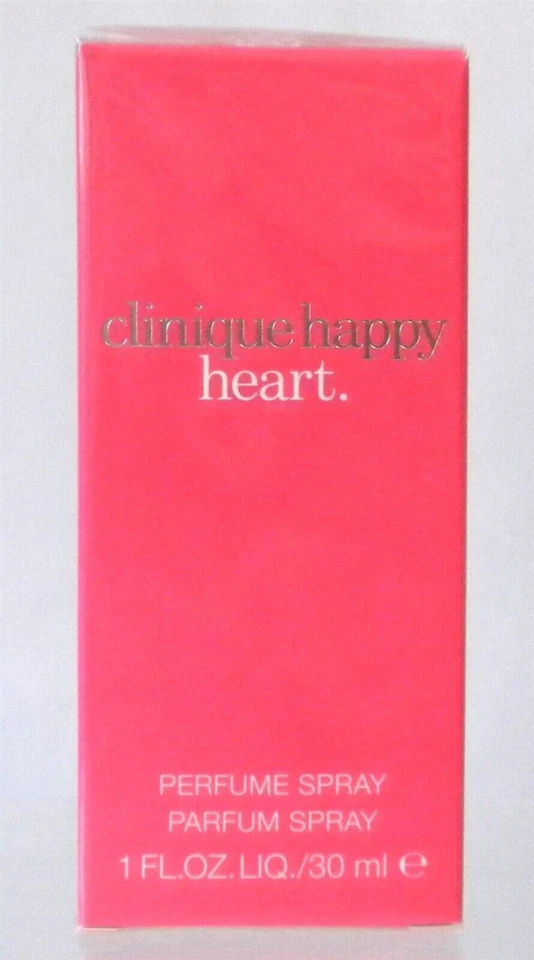 CLINIQUE HAPPY HEART 1.0 / 1 OZ / 30 ML PERFUME PURO SPRAY SELLADO NUEVO EN CAJA Foto 1 de 1