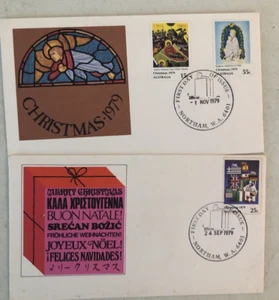 Collection Foreign Of First Day Covers All Australia Topicals 12 Covers N172a - Picture 1 of 6