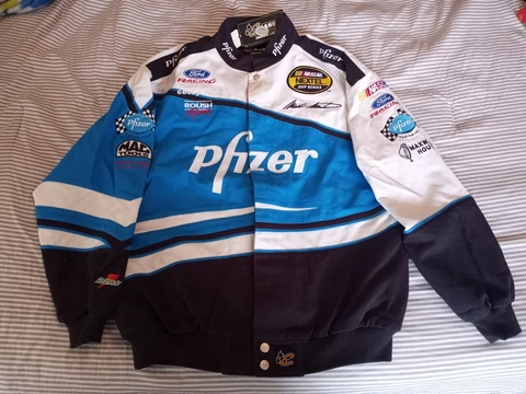 Chase Authentics Drivers Line Mark Martin Nascar Jacket ⭐️NEW⭐️ Cover