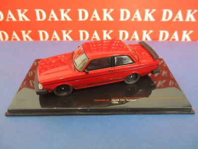 Die cast 1/43 Modellino Auto Volvo 242 Custom Red 1980 by Ixo - Immagine 1 di 4