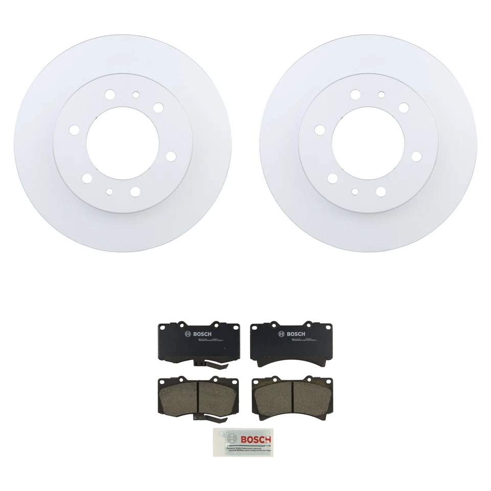 Kit de pastillas de freno de disco de cerámica Quietcast rotores delanteros Bosch para Hummer H3 H3T 06-10 Foto 1 de 1