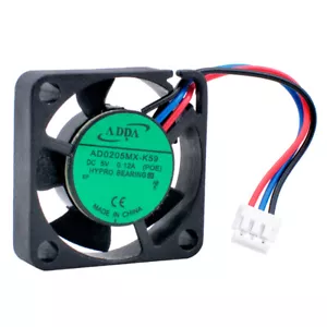 ADDA AD0205MX-K59 2.5cm 25mm DC5V 0.12A 3pin micro cooling fan - Picture 1 of 2