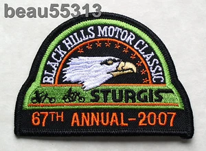 ⭐"OFFICIAL" STURGIS CHAMBER SOUTH DAKOTA 67th 2007 RALLY VEST JACKET PATCH - Picture 1 of 1