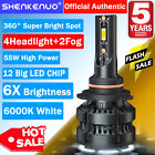For Subaru Legacy 2010-2012 Combo LED Headlights Bulb High Low Beam Fog Light Z8