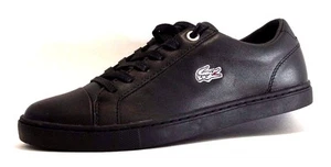 Tenis para mujer Lacoste Showcourt RQT de moda, negras/negras. - Imagen 1 de 8