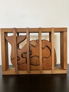 Wooden Animal Puzzle Vintage - Picture 1 of 5