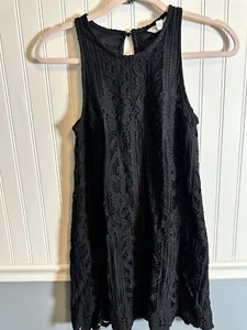 Speechless schwarzes Spitzen-Overlay-Kleid Gr. Small  - Bild 1 von 5