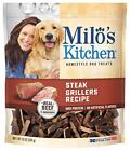 Milo'S Kitchen Steak Grillers Recipe With Angus Dog Treats, 10 Oz.