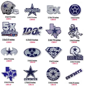 Dallas Cowboys National Football Embroidered Patch Iron on Sewing on Embellish - Picture 1 of 17