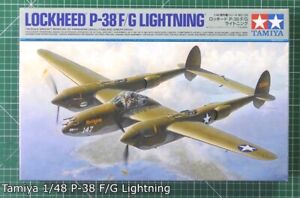 1/48 Tamiya Lockheed P-38 F/G Lightning