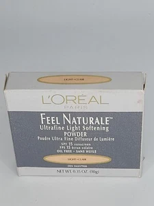 x1 L'oreal Feel Naturale Ultrafine Light Softening Powder- Light - Picture 1 of 3