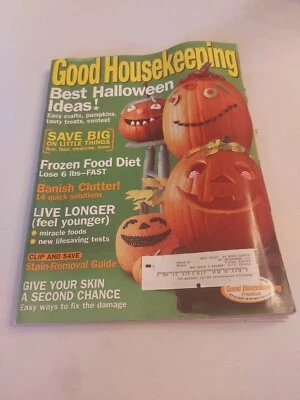 2005 October, Good Housekeeping Magazine, Best Halloween Ideas - Image 1 of 3
