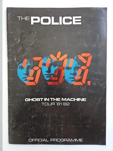 The Police Ghost In The Machine-Tour '81 '82 Programa Oficial - Imagen 1 de 5