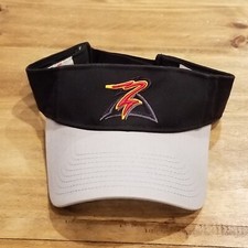 Salem Keizer Volcanos Visor Hat Cap Strap Back Black MiLB Baseball One Size OC