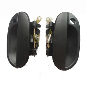 Fit 95-99 Hyundai Accent Outside Exterior Front Left Right Door Handle 2Pcs - Picture 1 of 3