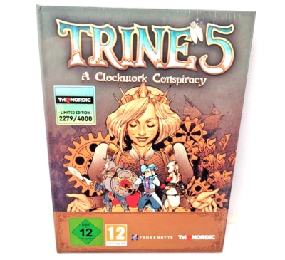 Trine 5 A Clockwork Conspiracy (2279/4000) PC Game Limited to 4000 NEW SEALED - Image 1 of 4