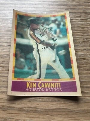 1990 Sportflics Baseball Card #209 Ken Caminiti (Q9) - Image 1 of 2