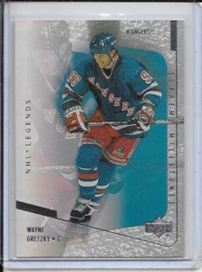 2000-01 Upper Deck Legends Wayne Gretzky Supreme Milestones # SM4 - Imagen 1 de 2