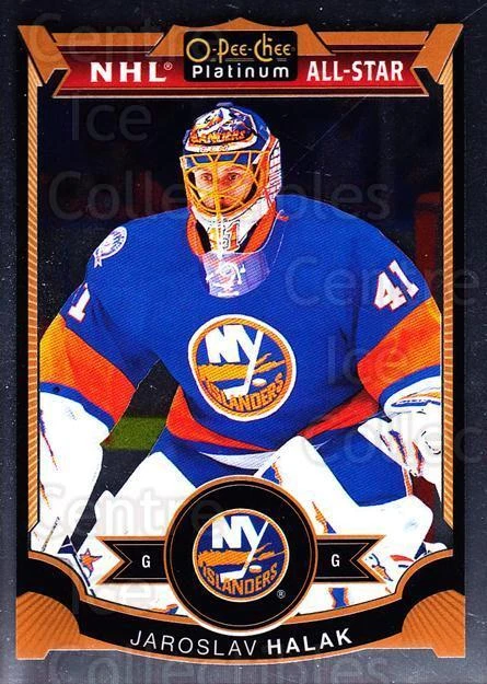 2015-16 O-Pee-Chee Platinum #38 Jaroslav Halak - Image 1 of 1