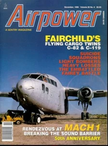 AIRPOWER V26 N6 FAIRCHILD C-82 C-119 FLYING BOXCAR R4Q AC-_WW2 FAIREY BATTLE RAF - Picture 1 of 1