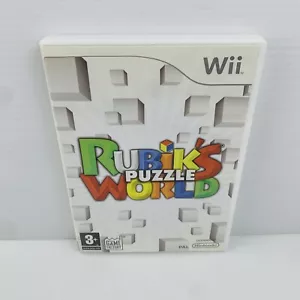 Rubik’s Puzzle World Nintendo Wii PAL 2008 Game Complete With Manual Tested - Picture 1 of 4