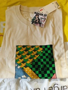 Kimono UNIQLO UT DEMON SLAYER T-Shirt XL (ASIA)= L (US) Rengoku Akaza Tanjiro - Picture 1 of 11