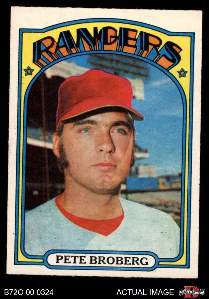 1972 O-Pee-Chee #64 Pete Broberg Rangers RC 4 - VG/EX - Image 1 of 1