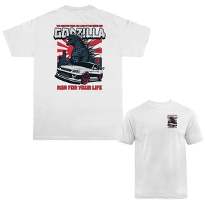 Godzilla Imported Tuned Custom JDM Sportwagen T-Shirt - Bild 1 von 17
