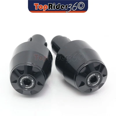 Deslizadores de extremo de barra CNC NEGROS TORMENTA para Ducati 900SS 1000SS 98-06 05 04 03 02 01 00 Foto 1 de 4