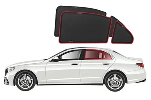 MERCEDES-BENZ E-CLASS SEDAN 5TH GENERATION CAR REAR WINDOW SHADES (W213; 2016-2 - Picture 1 of 6