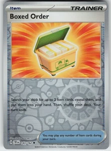 Reverse Holo Boxed Order 143/162 Uncommon SV05: Temporal Forces NM - Picture 1 of 1