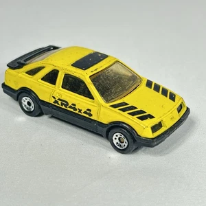 Matchbox Ford Sierra XR4i Yellow XR4x4 Livery 1/58 Scale 1983 - Picture 1 of 13