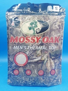 Mossy Oak Men's Thermal Shirt Size S. Color Gray.  - Picture 1 of 6