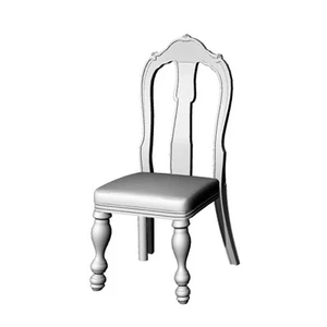 LYT43234 1/43 O Scale Car & Railroad Accessory Props Scenery Dining Chairs - Picture 1 of 3