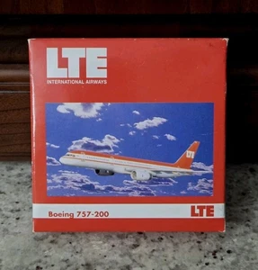 RARE VTG NEW 1994 Herpa Wings 1:500 Scale LTE Airways Boeing 757-200 #503624 NIB - Bild 1 von 2