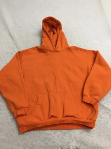 New Wave Street Culture Hoodie Herren XL Orange Langarm Tasche Kapuze - Bild 1 von 9