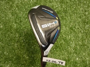 TaylorMade SIM2 Max Left Hand 22* 4 Hybrid Rescue Ventus 6-R Regular Graphite - Picture 1 of 5