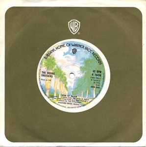 Doobie Brothers-Eyes Of Silver 7" vinyl 45rpm single Warner Bros Records 1974 - Picture 1 of 2