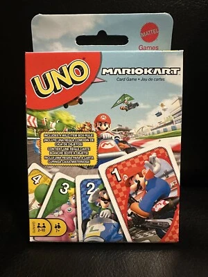 Uno Mario Kart Card Game 2021 NEW - Image 1 of 2