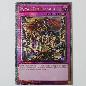 Royal Oppression (QCR) - RA04-EN120 - Cuarto de Siglo Secreto Raro - Imagen 1 de 2