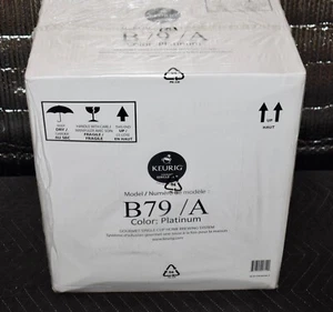 Keurig B79 A Platinum Color Single Cup Coffee Maker Brewing System NEW SEALED S2 - Picture 1 of 7
