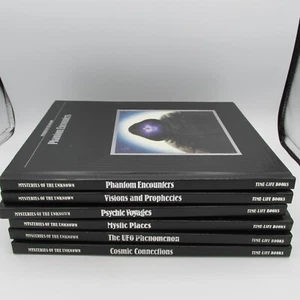 Time Life Mysteries of the Unknown Book Series 6 Book Set Mystic Places UFO - Picture 1 of 7