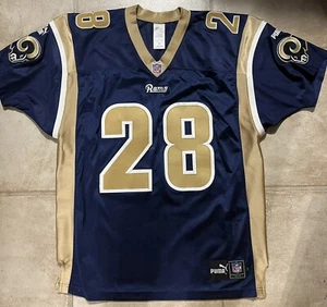 NWOT AUTHENTIC PUMA MARSHALL FAULK ST LOUIS RAMS JERSEY 48 - Picture 1 of 12