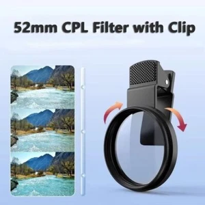 High-definition CPL Filter with Clip Cpl Polarizing Lens Water Surfaces - Picture 1 of 12