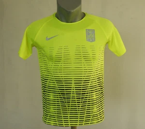 Nike Neymar Jr Collection Jersey Neon Green Shirt Size Boys L Football Soccer - Picture 1 of 5