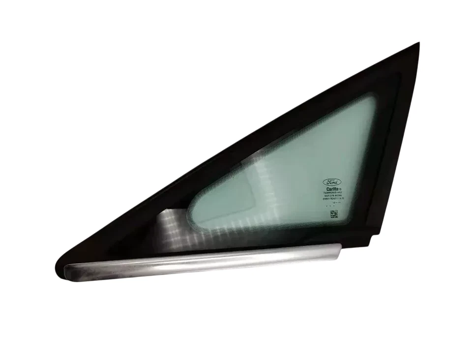 ✅13-18 Ford C-Max Pilar Delantero Izquierdo Esquina Ventilación Puerta Vidrio Ventana Cromo OEM Foto 1 de 4