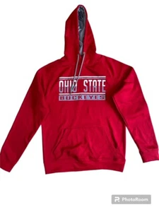 Colosseum Ohio state Louisville Cardinals Slash Stack Pullover Hoodie SMALL B3 - Picture 1 of 1